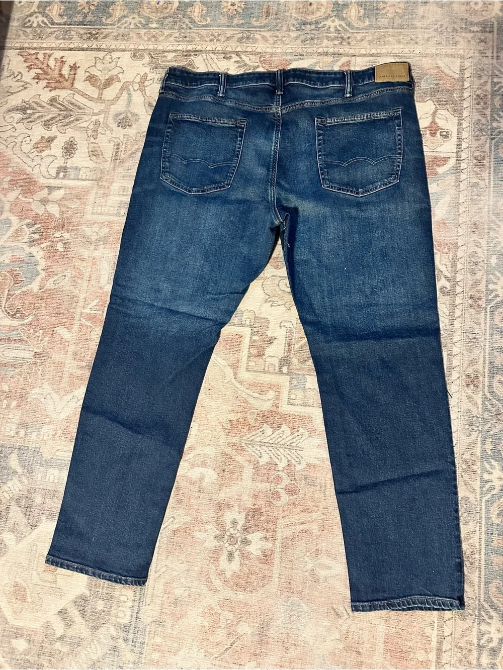 American Eagle Outfitters Men's Indigo Slim Straight Jeans